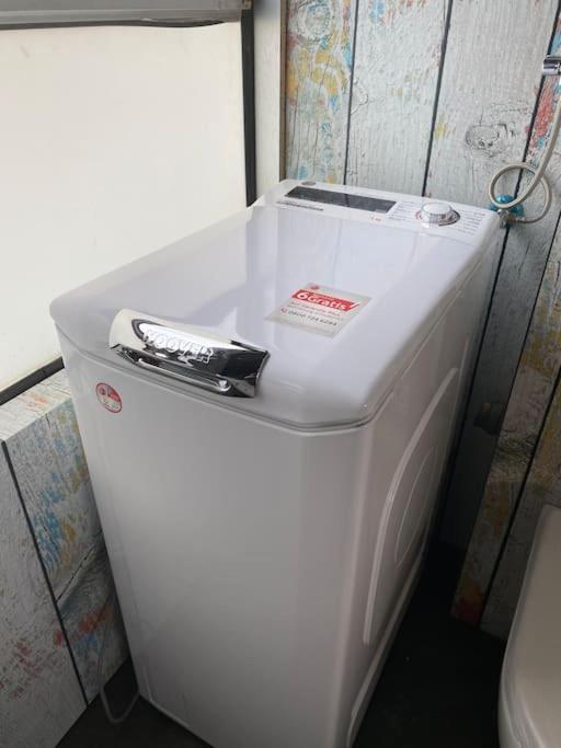 Gleis 2, Waggon Mit Ofen, Optional Mit Whirlpool Und Sauna Dahlem  Exterior photo