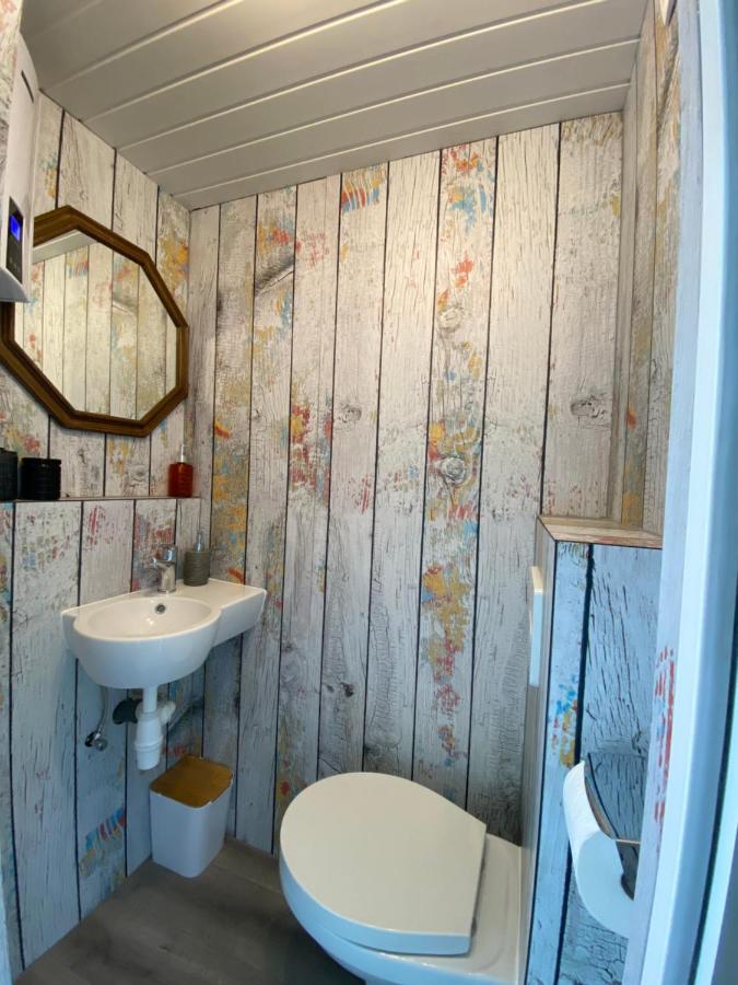 Gleis 2, Waggon Mit Ofen, Optional Mit Whirlpool Und Sauna Dahlem  Exterior photo